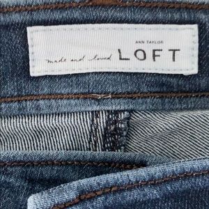 Loft size 14 curvy straight jean